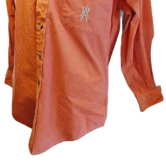 Remington Outdoor Clothing Button Front Shirt Long - Picture 2 of 6